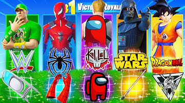 The *RANDOM* COLLAB BOSS Challenge in Fortnite!