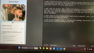 6012CEM UX Design Protoype User Testing 3 Part 2 Snip&Style