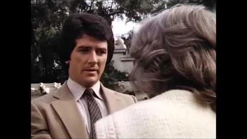 Dallas: Jock, Bobby and Miss Ellie go visit Amanda.