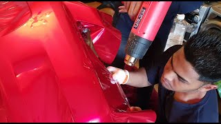 Wrapping Lexus/Altezza Front Bumper | Timelapse | IS200/300