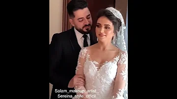 عروس مرتبكة من افعال زوجها المحرجة لها اثناء التصوير 