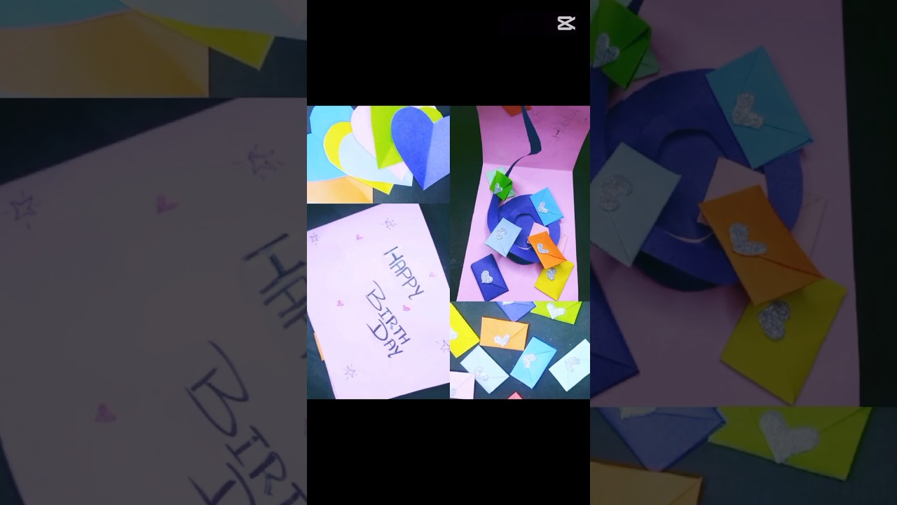 Pop Up Bestie Birthday Card | How to Make Beautiful Birthday Paper Card Easily