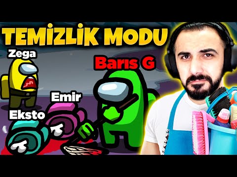 CESETLERİ SİLİYORUZ!! TEMİZLİK MODU!! O SES AMONG US! 🤣🤣 | Barış Can