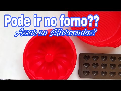 Vídeo: O molde de silicone pode ser levado ao microondas para cozinhar?