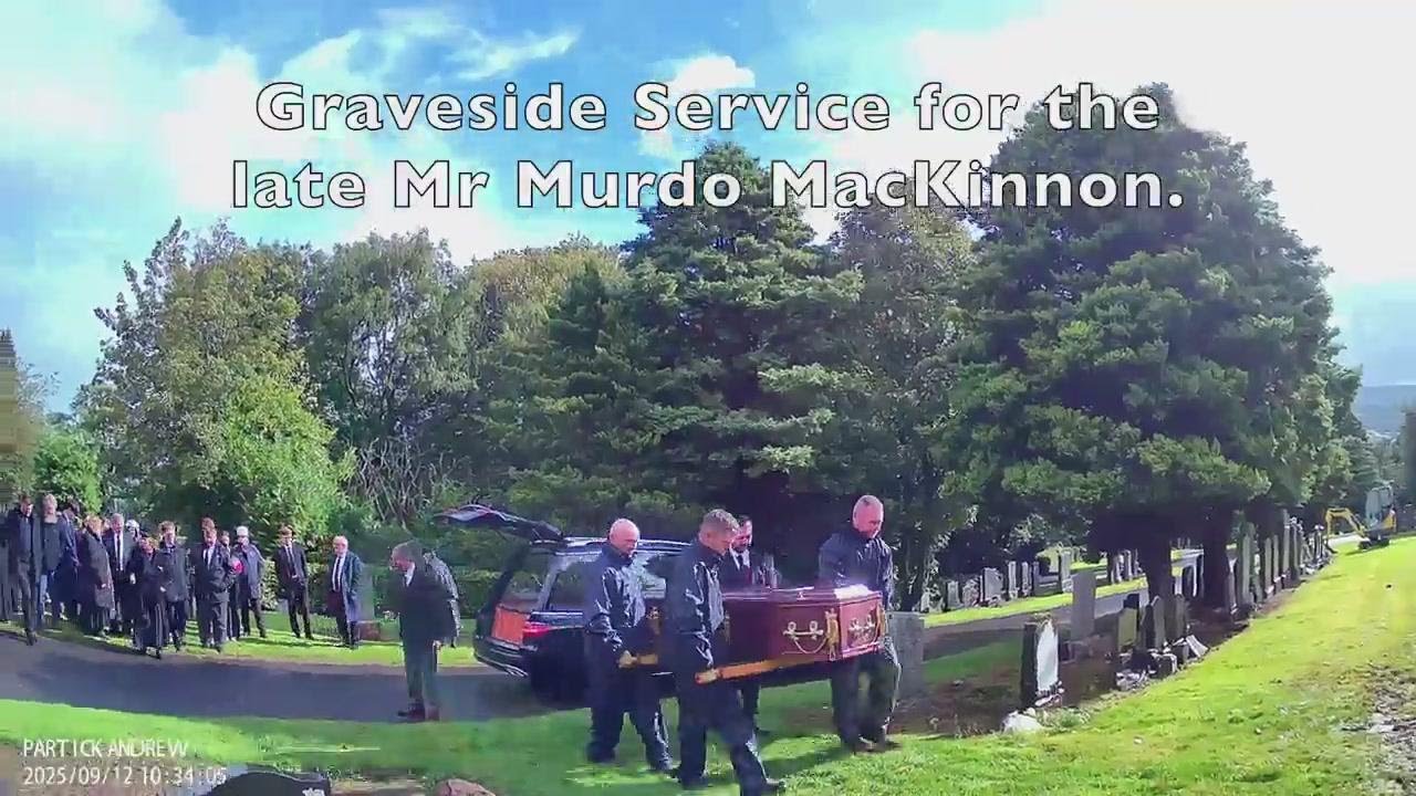 Murdo MacKinnon's Burial Service