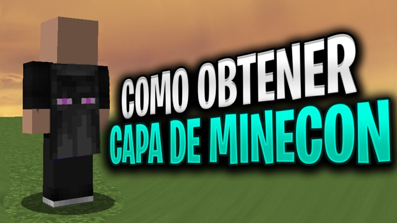 De esta manera OBTENGO la capa de MINECON 2016 | Minecraft HCF - YouTube