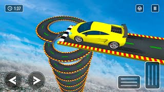 Car Racing Stunt Simulator 3D - Impossible Sport Car Driving - Android GamePlay Part-1 LIVE