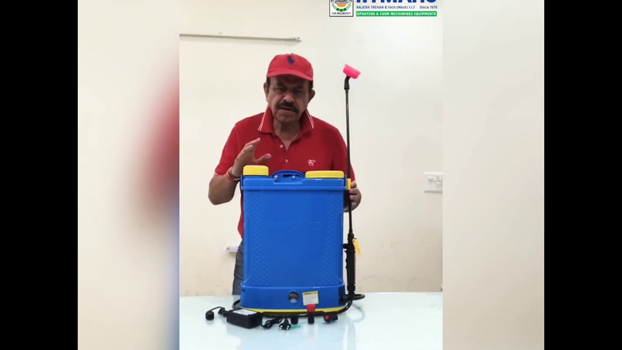 ☀️LORD HY-811 , HY-812 Disinfectant Battery Sprayer Introduction and Installation Video