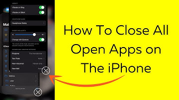 How to Close All Open Apps on iPhone 11 / 12 / 13 and all other