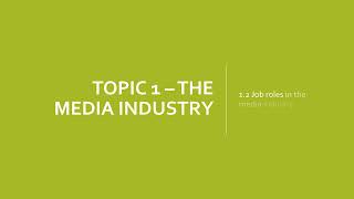 Creative iMedia – R093 – Topic 1 Revision