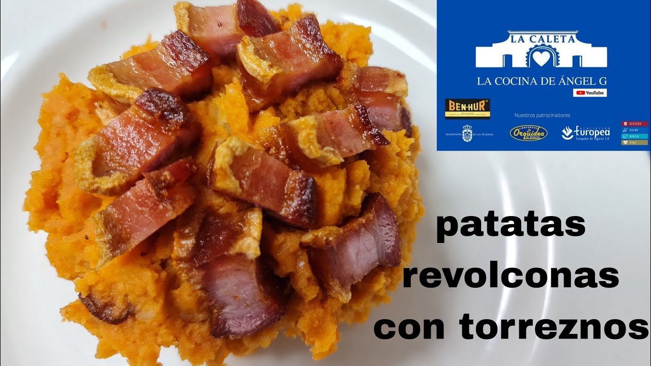 Torreznos de Soria con patatas revolconas