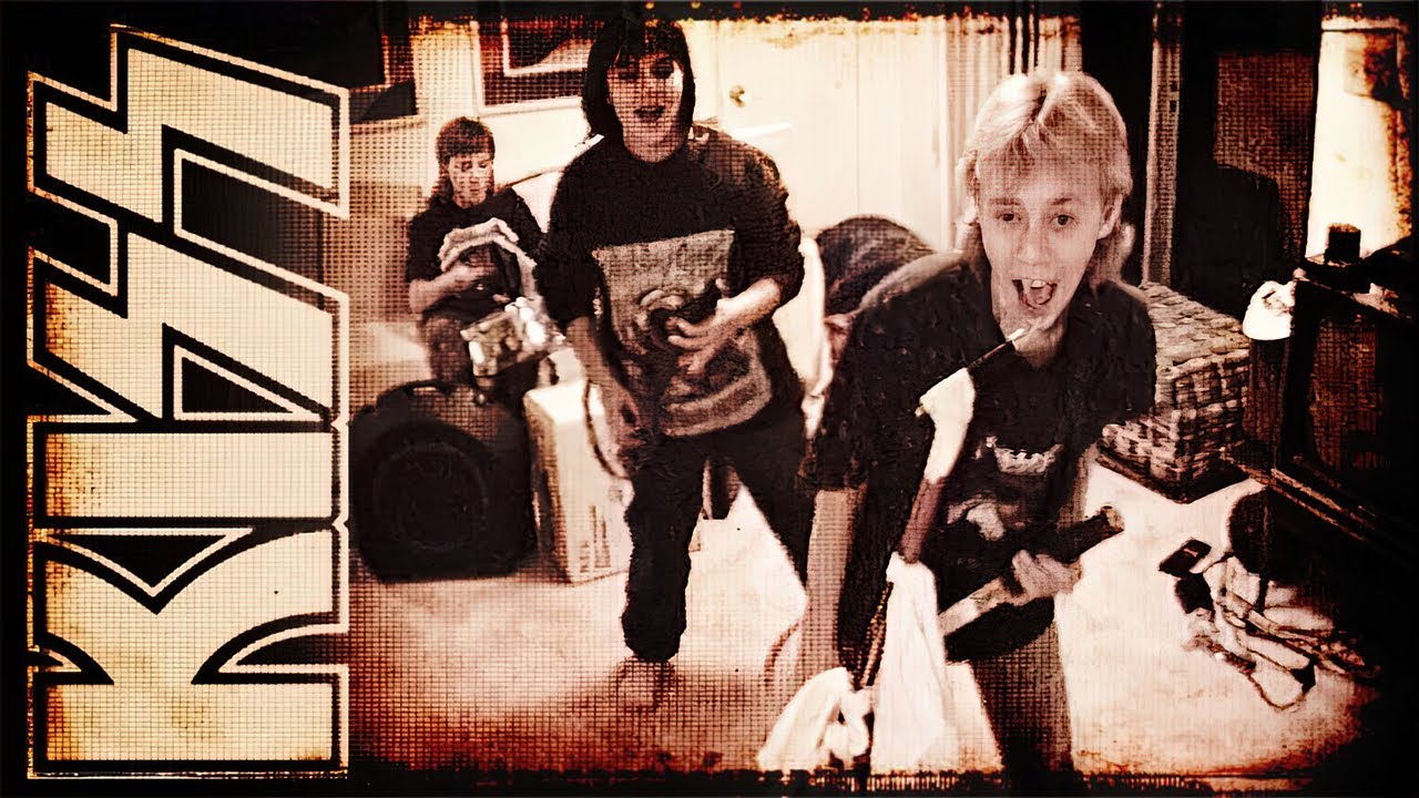 80s Homemade Music Video for KISS "Rip it Out" (1989)