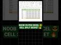 Split Cell Diagonally in Excel Like a Pro 📊🔥 | Easy Formatting Trick You Must Know!