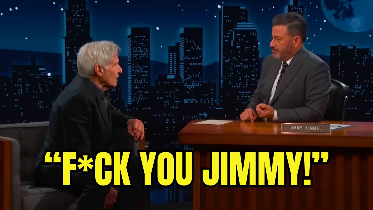 Harrison Ford Kicked Off Jimmy Kimmel’s Show After Heated Comments