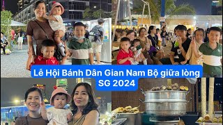 Lễ hội bánh dân gian Nam bộ giữa lòng Sài Gòn 2024. Dautay69 Vlog.