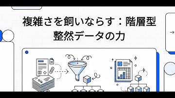 複雑さを飼いならす：階層型整然データの力