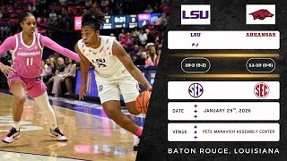 No. 6 LSU vs Arkansas | SEC | 1.29.26