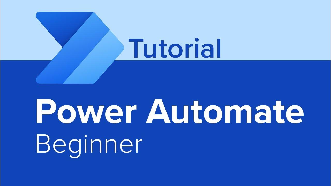 Power Automate Beginner Tutorial YouTube