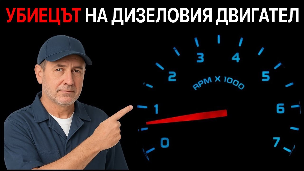 5 Навици за Шофиране Които Ти Развалят Дизеловия Двигател (без да се усетиш)