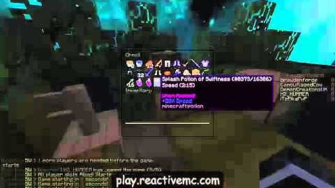 ReactiveMC Skywars With KittyPower33 We get Fcked