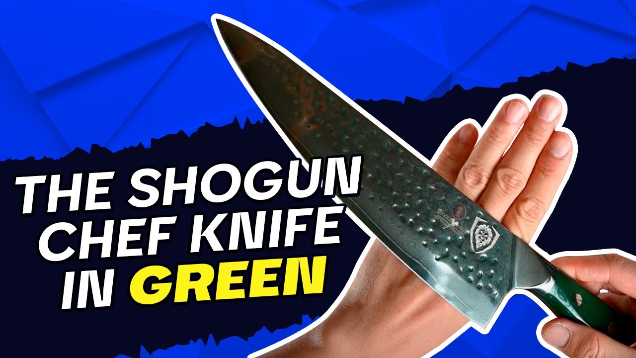 We Unbox The Shogun Series 8" Chef Knife With GREEN Handle