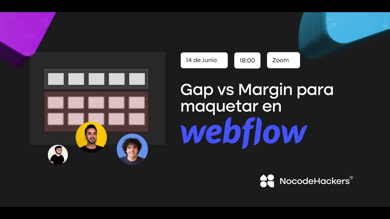 Maker Session #9 - Flex (Gap) vs Grid para maquetar en Wefblow