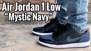 Air Jordan 1 Low “Mystic Navy” Review & On Feet