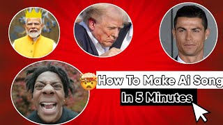 How To Make Modi Ji Song💻 | How To Make Ai Song 🖥️ | TECH WITH AYUSHZ | screenshot 3