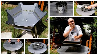 Vorstellung der Q-Sell die Hexagon Feuerschale mit dem passende Zubehör