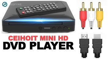 Unveiling the Ceihoit Mini HD DVD Player: A Pocket-sized Powerhouse for Your Entertainment Needs