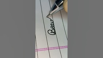 How to write ultra cursive handwriting letter// Neat and clean// Calligraphy #shorts #trending