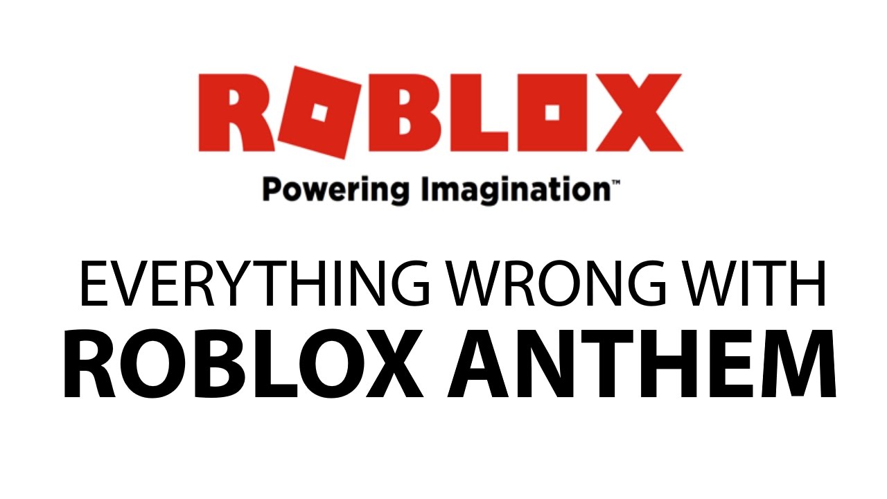 Everything Wrong With Roblox Anthem Video Cinemasins Style Youtube - roblox powering money