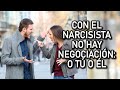 EL NARCISISTA NO TE DEJA ALTERNATIVA