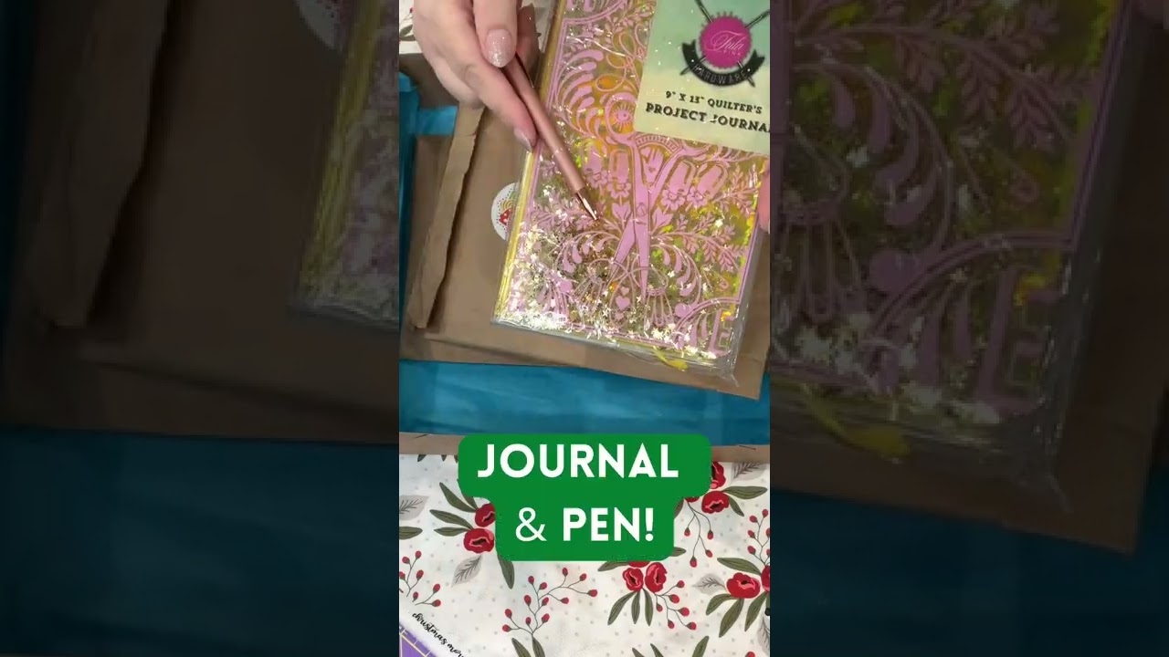 Opening Day 11 of the Cotton Cuts 'Rosa Your Way' Christmas Box!