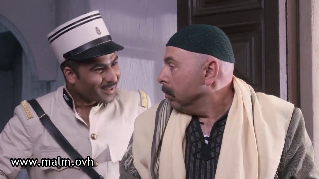 باب الحارة - مزين شحط عبدو من الجامع على الكركون ليحقق معه أبو جودت