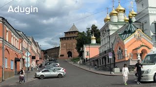 картинка: Нижний Новгород 🚙поехали Нижне-Волжская набережная, Рождественская, Кожевенная, Ивановский Съезд