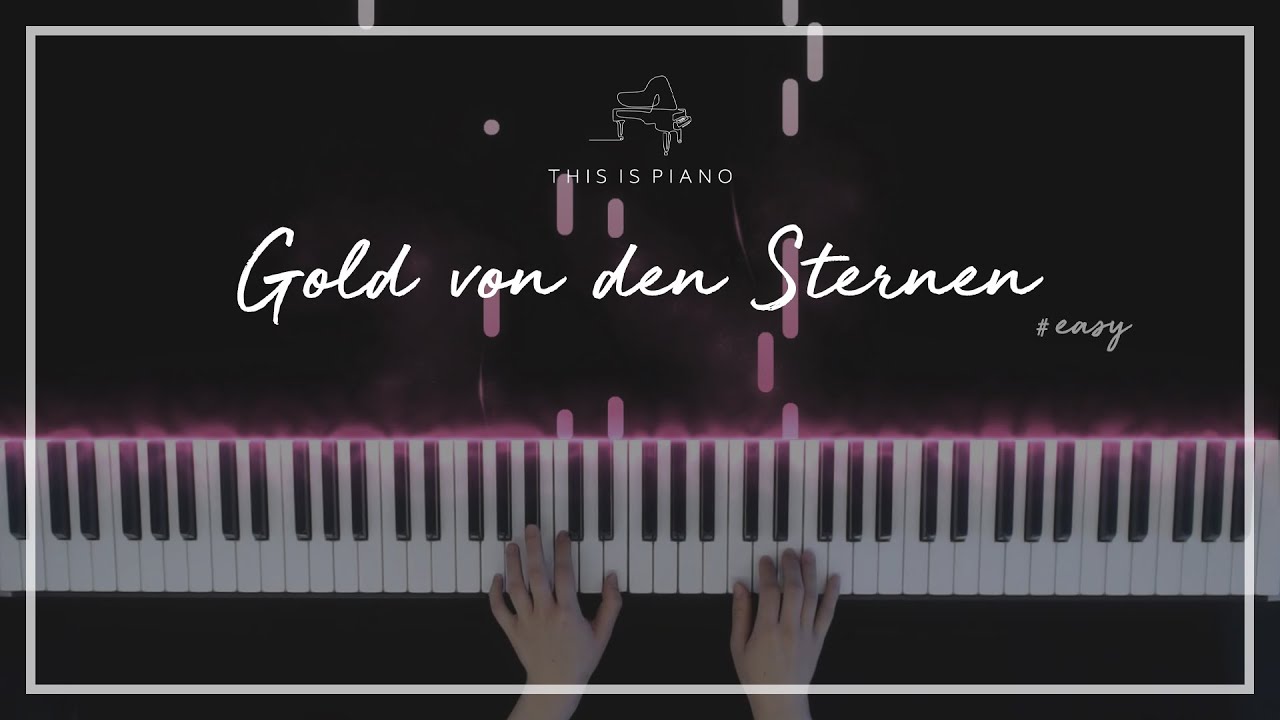뮤지컬 모차르트! | 황금별 (Gold von den Sternen) | 쉬운 버전 | Piano Cover