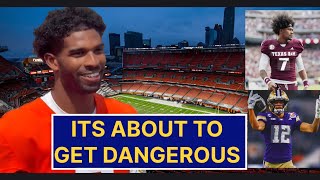 Chase Daniel DIDN'T HOLD BACK ABOUT SHEDEUR SANDERS BROWNS DRAFT | SHEDEUR HIGHLIGHTS OF PRACTICE