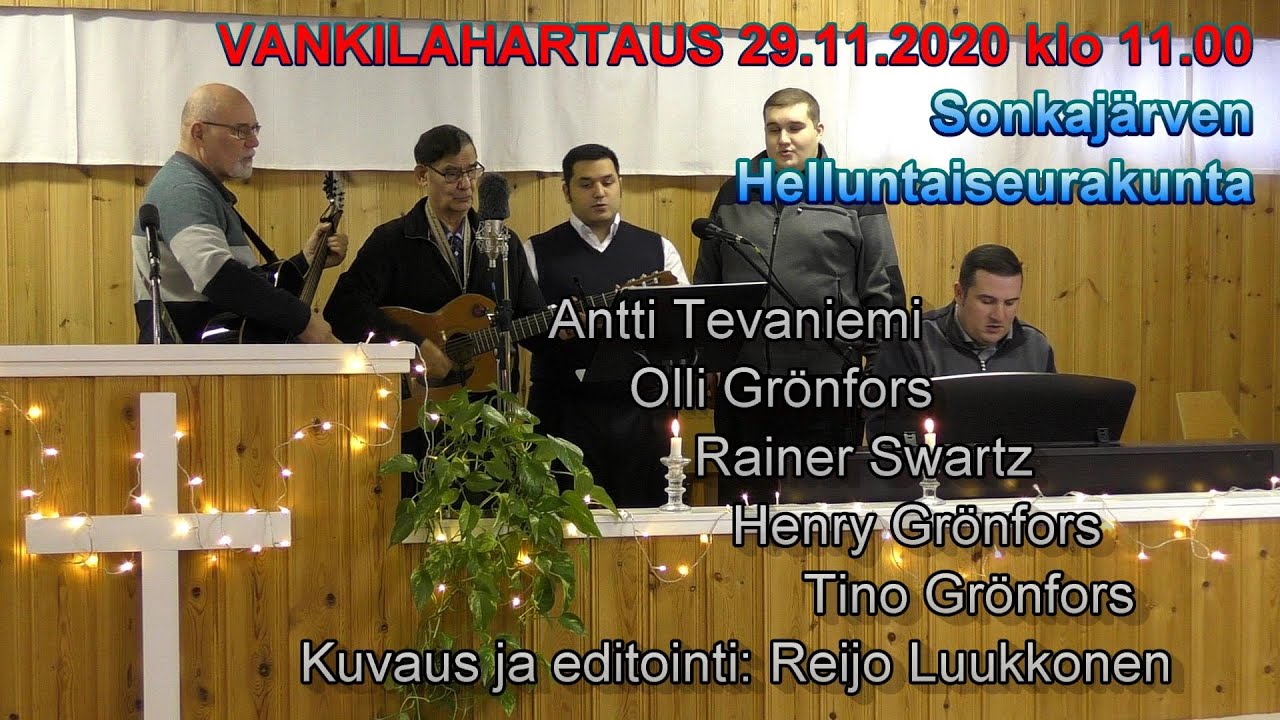 VANKILAHARTAUS 29.11.2020 klo 11.00 Sonkajärven Helluntaiseurakunta