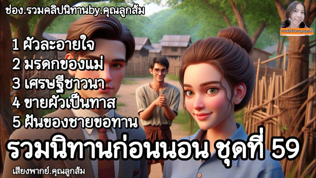 รวมนิทานก่อนนอน ชุดที่ 59 / นิทานให้แง่คิดคติสอนใจ | @khunsom_story