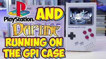 PlayStation Classic On The Retroflag GPi Case! New Optimized Setup Including Daphne!