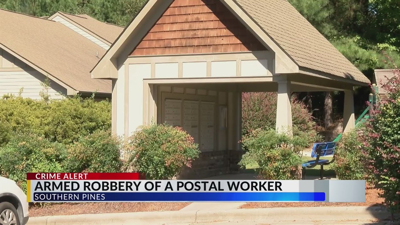 Postal worker robbed at gun point in Southern Pines - YouTube