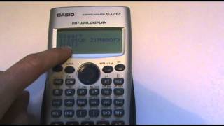 cerrar amplificación Ninguna Resetear calculadora Casio fx-570 ES - YouTube