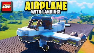 I Built The Best *NEW* Landing Aircraft In LEGO Fortnite!