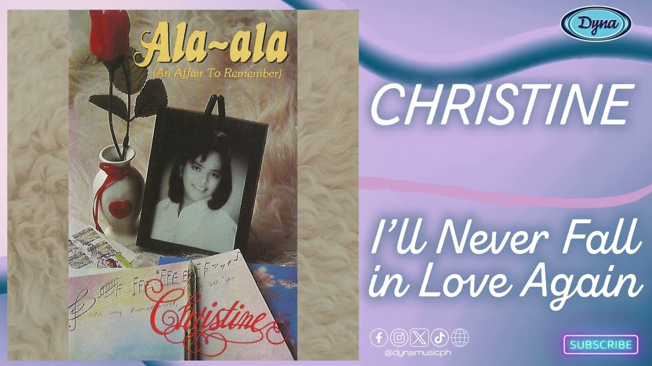 CHRISTINE - I'll Never Fall in Love Again (Official Audio)