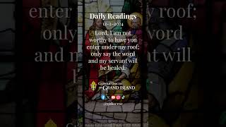 12-2-24 | From today's readings visit: https://gidiocese.org/daily-readings #Catholic #DailyReading