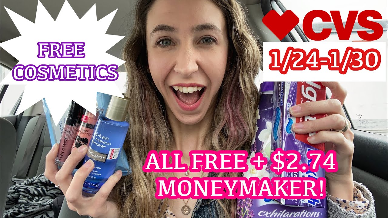 CVS HAUL 1/24-1/30 ALL FOR FREE + A MONEYMAKER + I FINALLY GOT SOME CRTS!