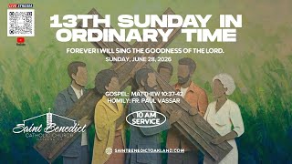 ✨ Welcome to Sunday Worship at St. Benedict!