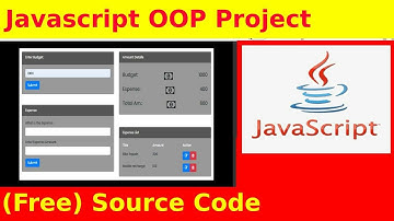 31th JavaScript Project - OOP Budget App Tutorial with source Code