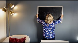 How To Hang - With A Frame